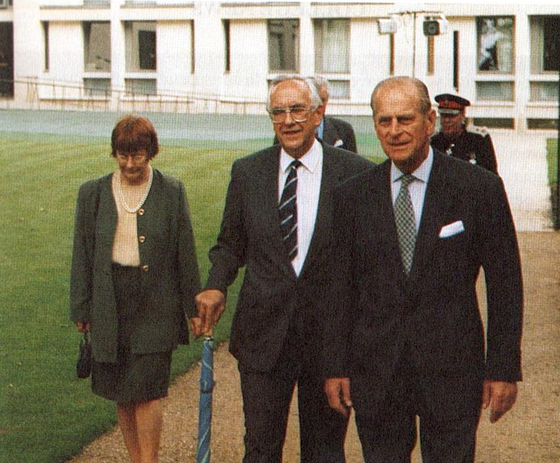Prince Philip formally opens Foundress Court 23/06/98 (© C W Caroe)
