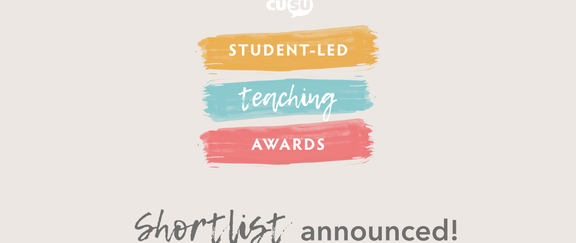 CUSU Student-Led Teaching Awards banner